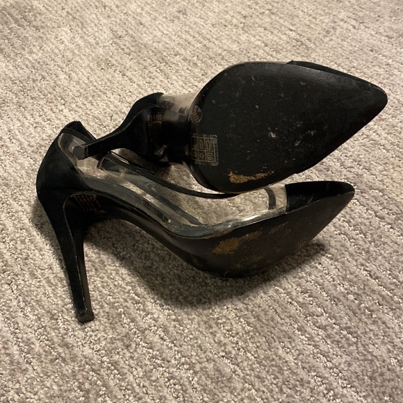 BCBG Suede and Vinyl Shoes - Picture 3 of 3